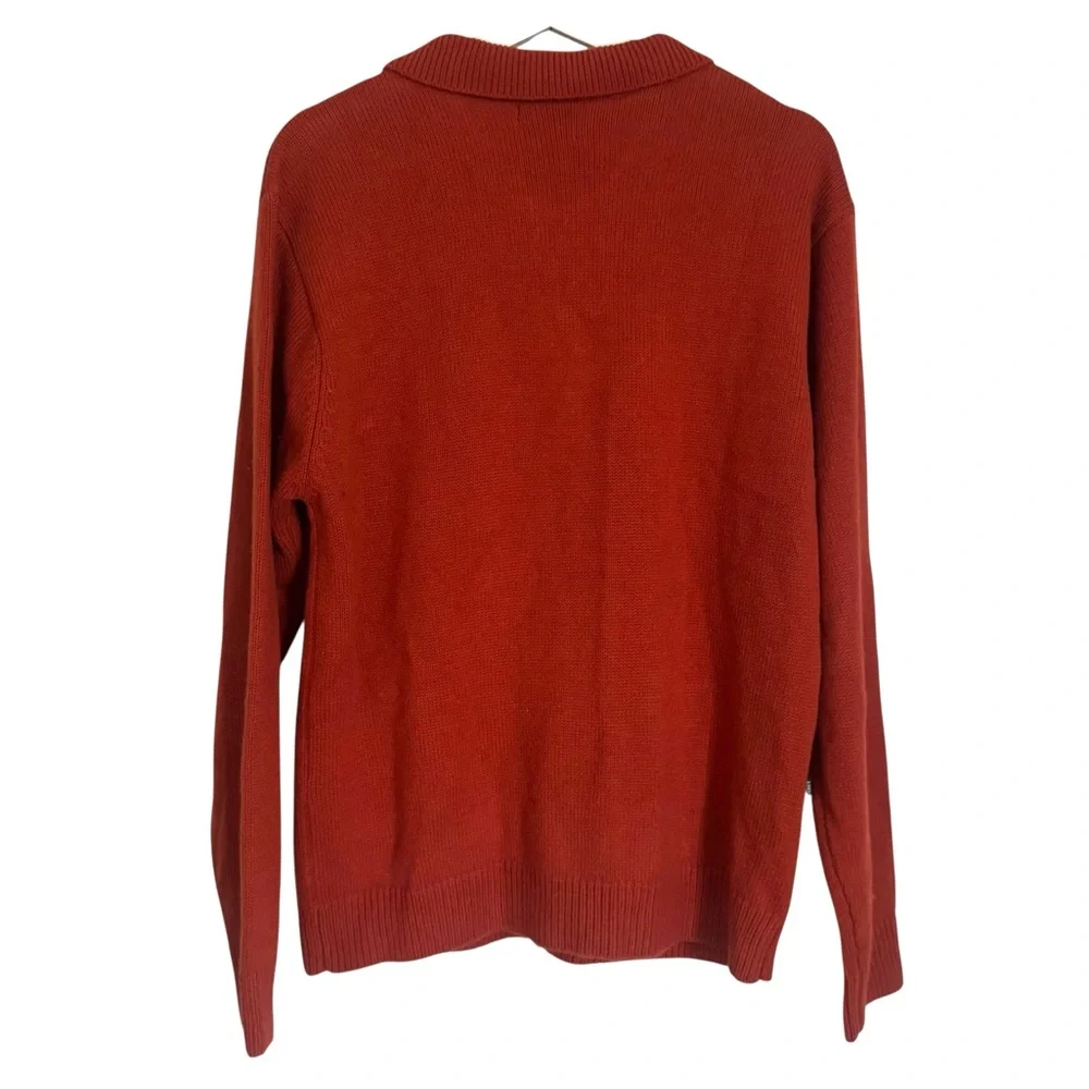 Obey Wool Grandpa Polo Cardigan